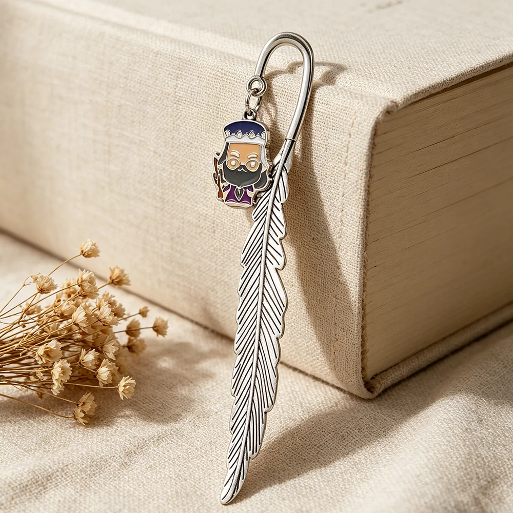 Harry Potter Feather Metal Bookmark Wizard Magic Page Marker  Unique Wizard Magic Gift for Book Lovers & Potter Fans view 3