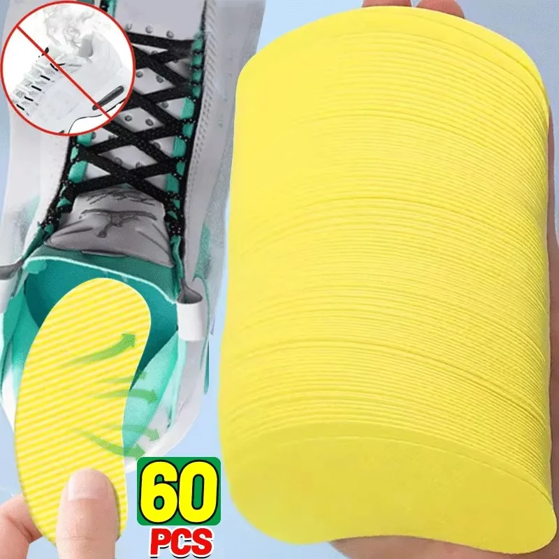 レモンアスリートの足のためのなだめるようなインソールステッカー、抗菌制汗剤、フットケア、消臭剤、デオドラントパッチ、12個、60個