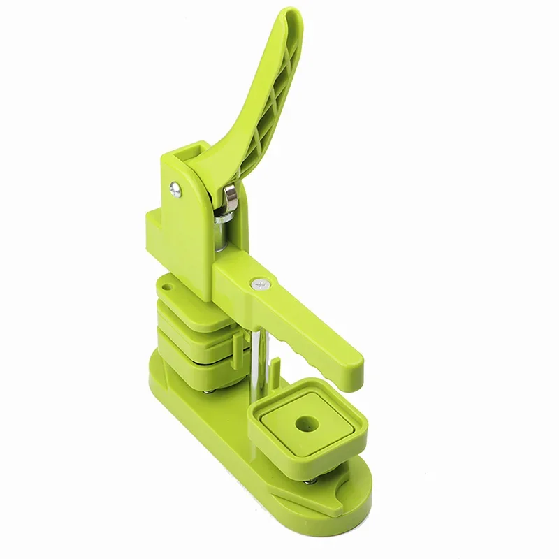 High Quality Button Badge Maker Machine Manual DIY Household Tools Punch Press Rotating Type Button & Badge Makers Machine