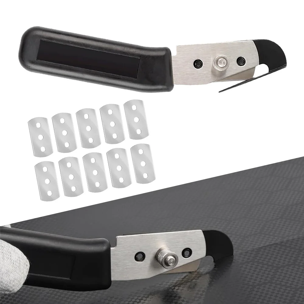 NeoWrap Vinyl-Schneidemesser mit Sicherheitsfunktion für Vinylfolie & Geschenkpapier, Schneidewerkzeug für Autotönung und Folienverklebung