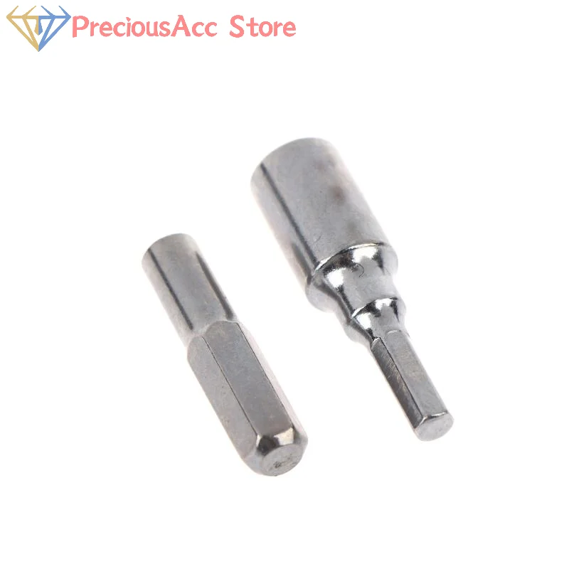 HOT.1/2Pc Hex Shank 6.35mm To 4mm Insert Bit Adapter Socket Magnetic Holder Tools For Screwdriver Drill Bits Repair Phone Camera