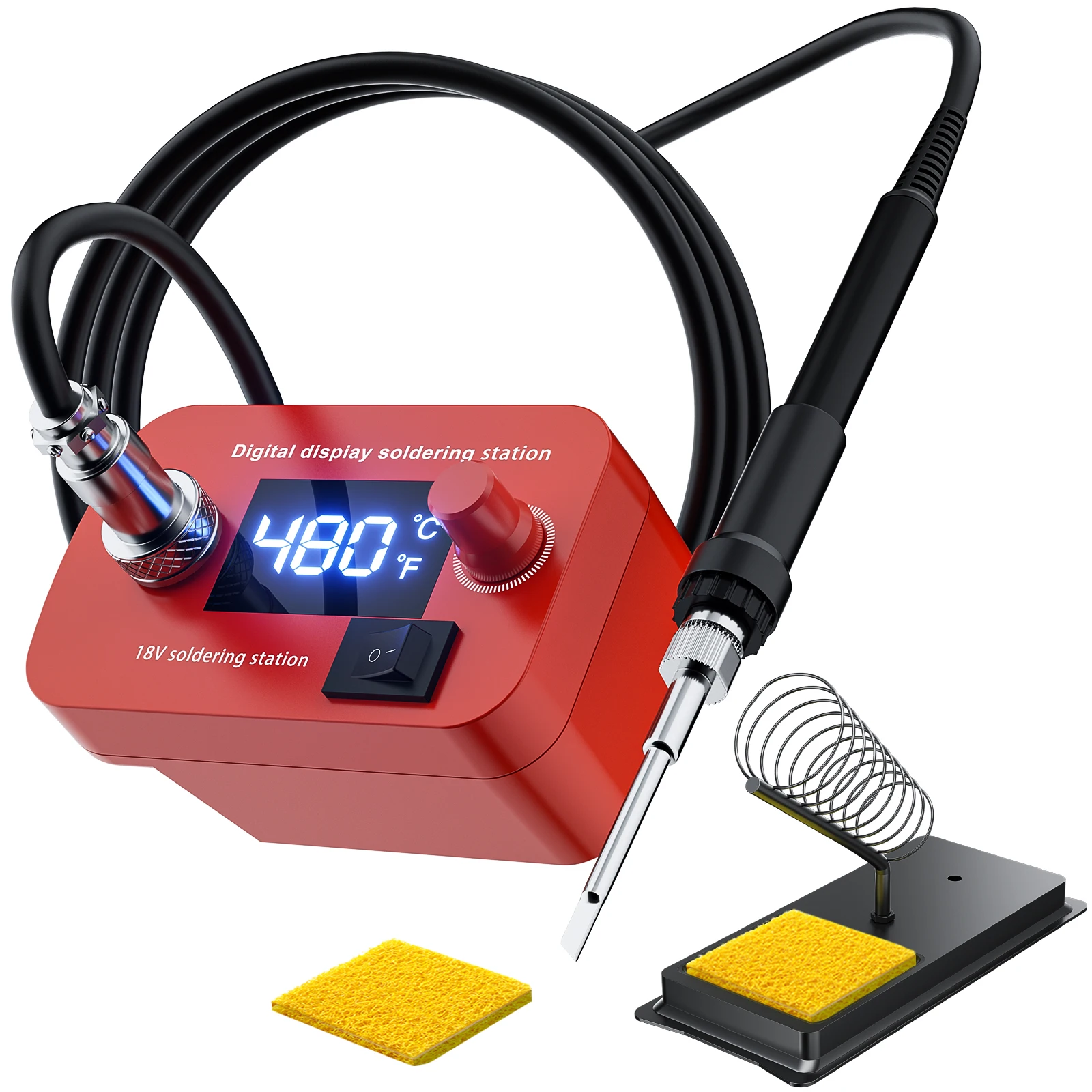 Nananuu Kabelloser Elektrischer Lötkolben Einstellbare Schweißpistole Reparaturwerkzeug Für Makita/Für Dewalt/Für Bosch/Für Milwaukee