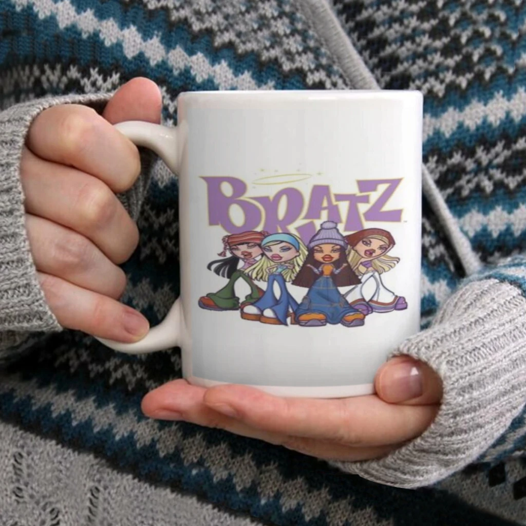 Bratz Doll Classic Coffee Mug 11oz Fun Ceramic Coffee Tea Cocoa Cup Handle Tea Drink Cup