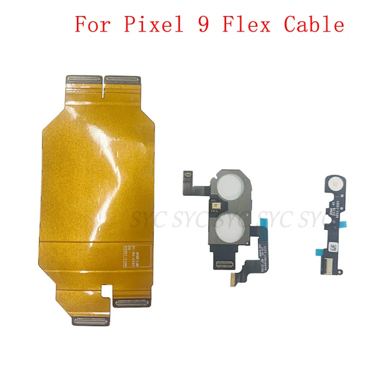Main Board Flex Cable For Google Pixel 9 Back Flashlight Microphone Small Plate Repair Parts