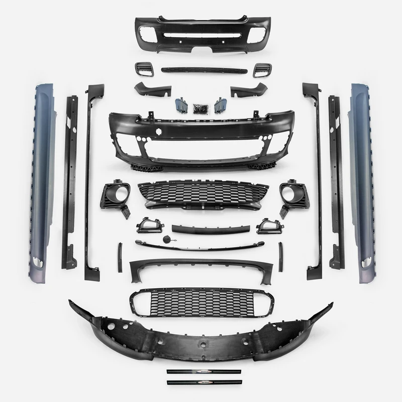 

Материал PP для Mini Cooper S R56 2007-2014 Тип JCW Полный комплект (подходит для R56 R57 R59 Coupe) (не есть задние противотуманные фары)