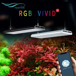 Quality Product Chihiros RGB VIVID II Aquatic Lamp Aquarium LED Light Water Plant Grow with Built in Bluetooth Controller