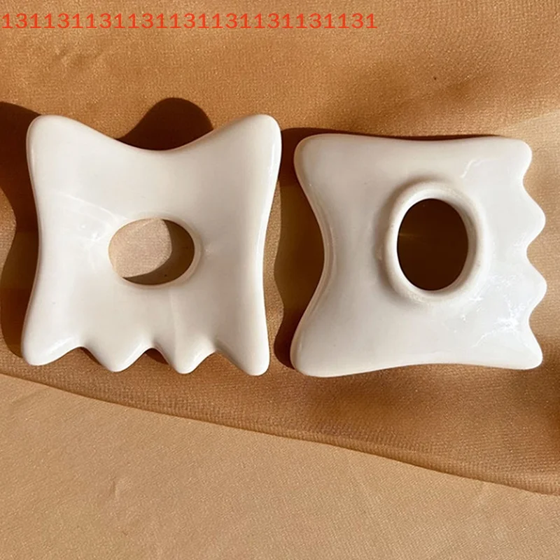 

Ceramic Gua Sha Board Anti Aging Facial Skin Care Reducing Dark Circles Removal Wrinkle Ceramic Facial Scraping Tool