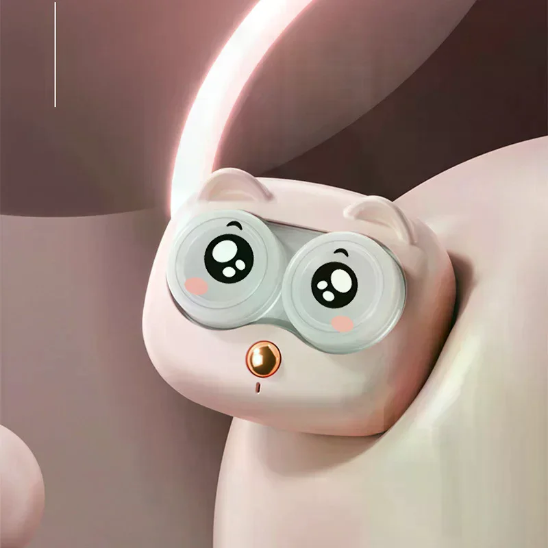 Contact Lenses Cleaner Ultrasonic With Removable Box Remove Tear Protein Cleaning Machine Portable Contact Lenses Case