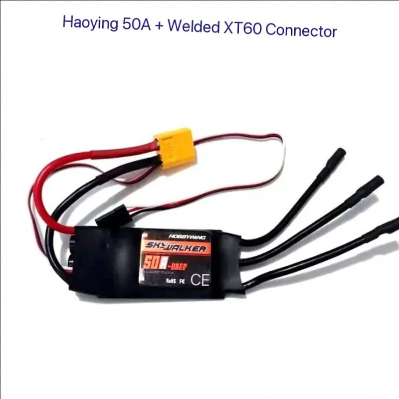Hobbiwing Skywalker V2 ESC 30A، 40A، 50A، 60A، 80A وحدة تحكم في السرعة الإلكترونية ثابتة الجناح #3