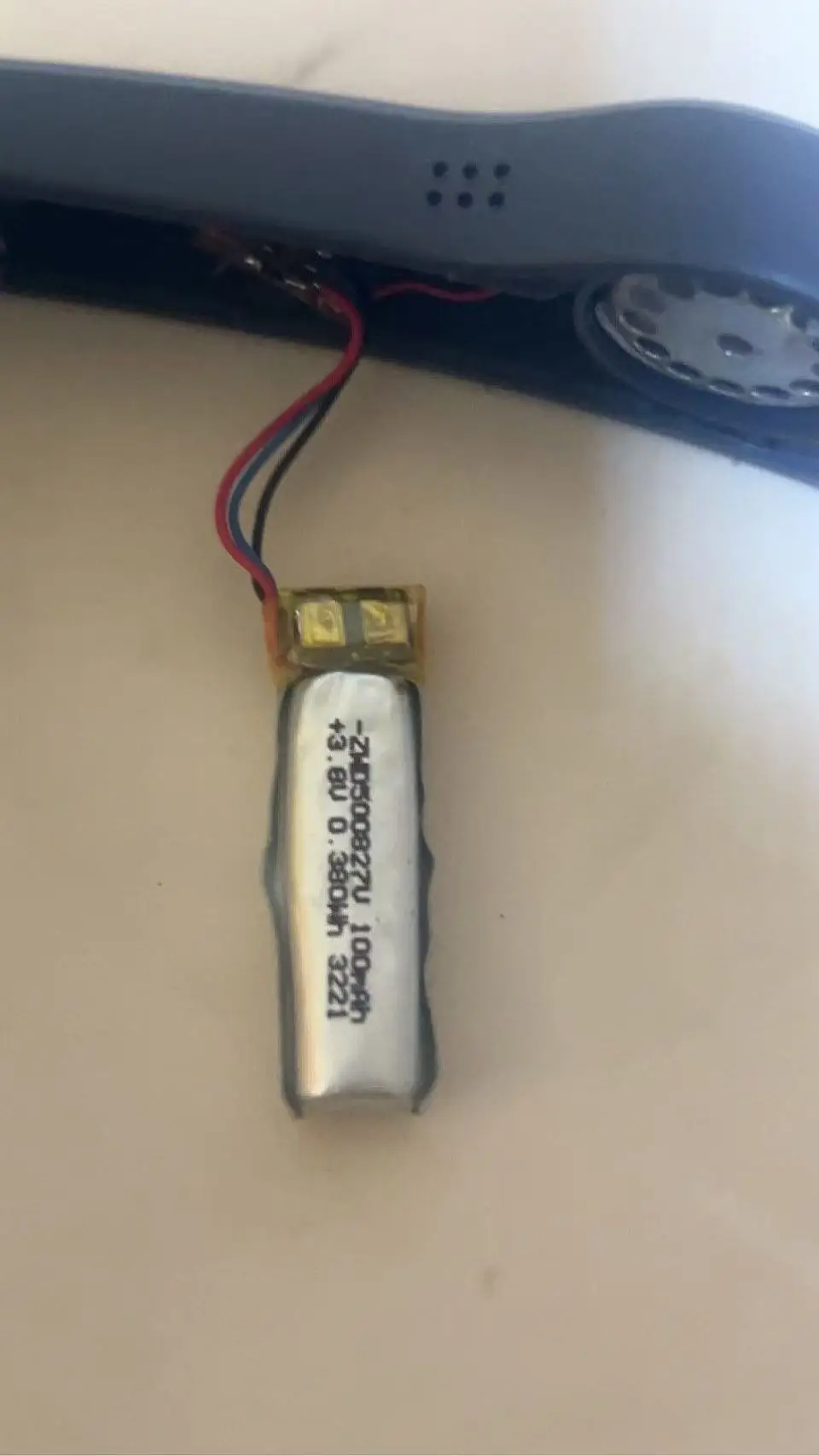 buy more will cheap 500827 Polymer Lithium  Lithium Battery 3.8V 100MAh Wireless Keyboard Positioner Rechargeable Battery Cell