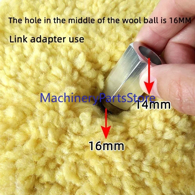 

1PC Genuine 3M05705 Wool Ball Yellow Double-sided Polished Wool Wheel Lock Screw Wax Scratch Coarse Wax Wool Tray NEW