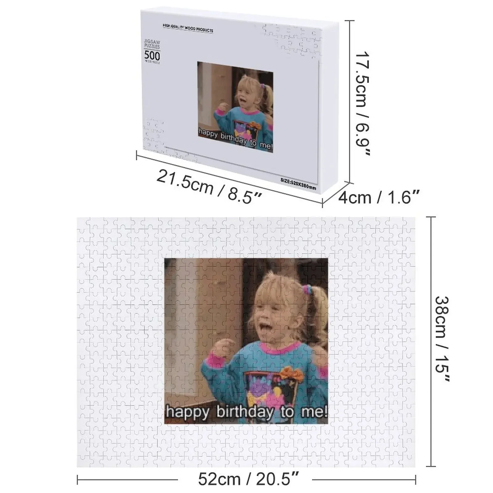 Пазл на день рождения, индивидуальный детский подарок, Woodens для взрослых, деревянные коробки, персонализированные игрушки-головоломки