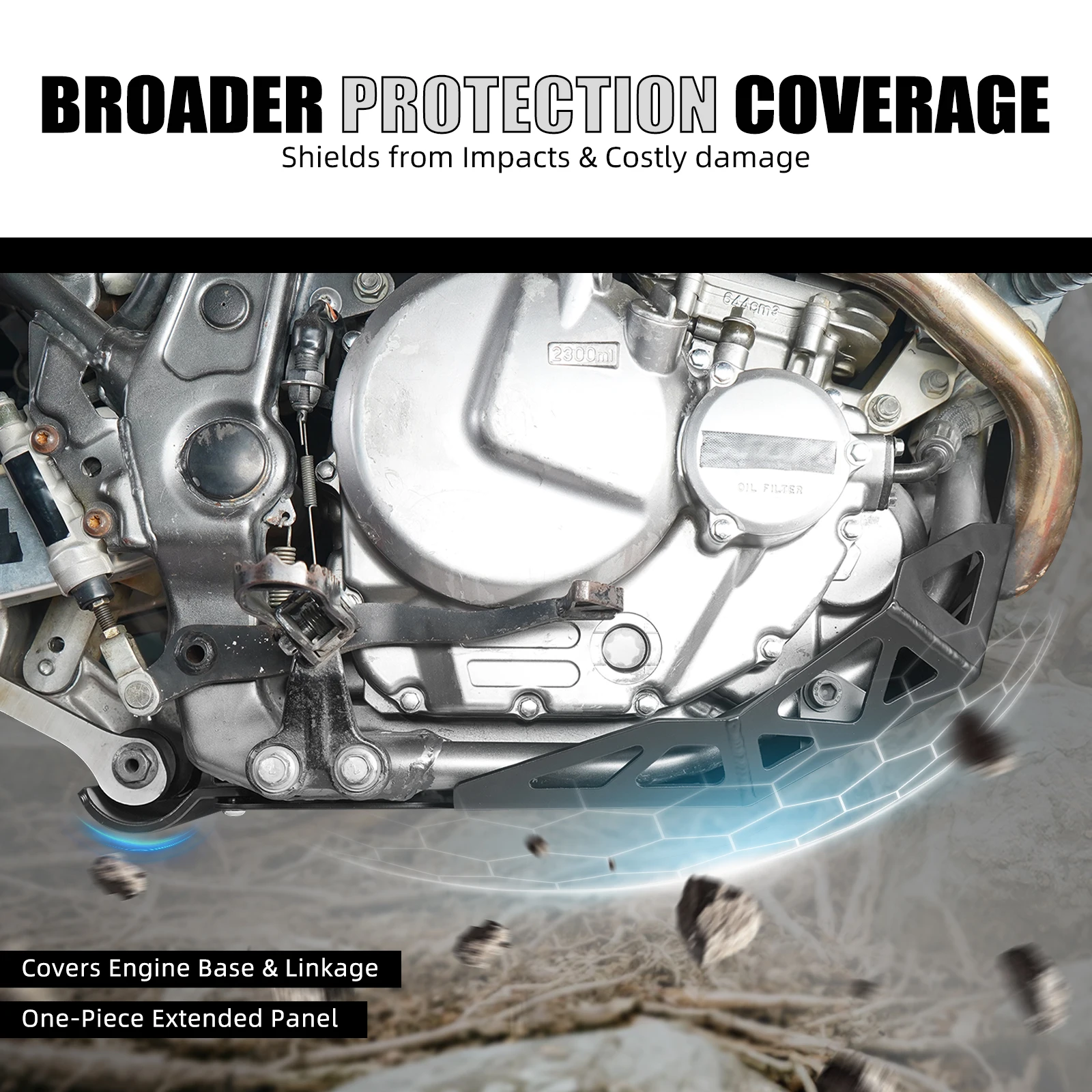 NICECNC لوحة التزلج حماية المحرك لسوزوكي DR650 1996-2025 2024 DR650 S/SE DR 650 S DR 650 SE 2025 2024 2023 2022 2021 2020