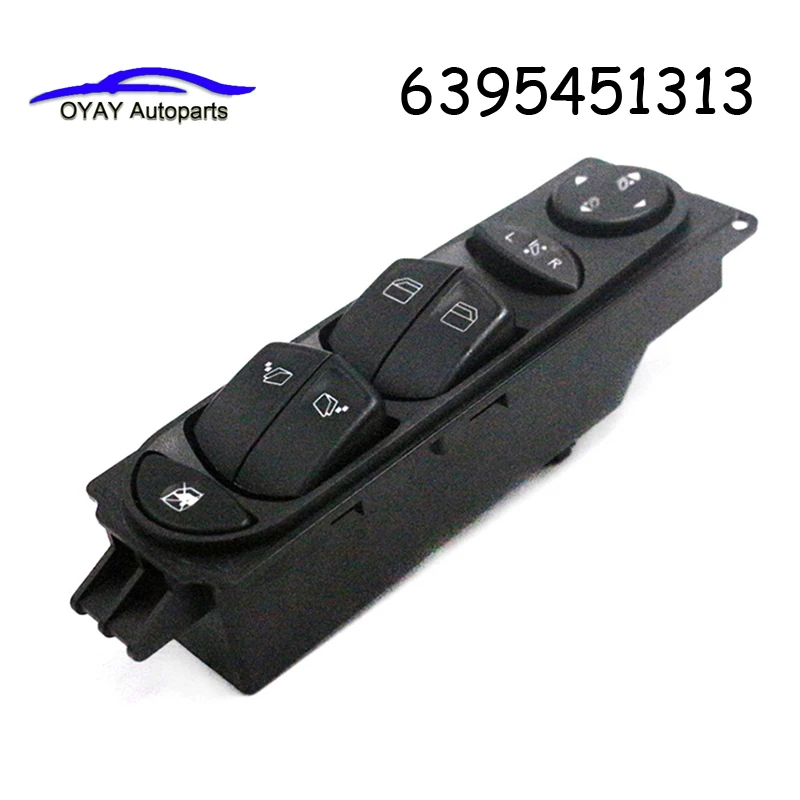 

6395451313 Car Electric Window Switch Master Window Control Switch For Mercedes-Benz Viano Wieland W639 2006-2012 A6395451313