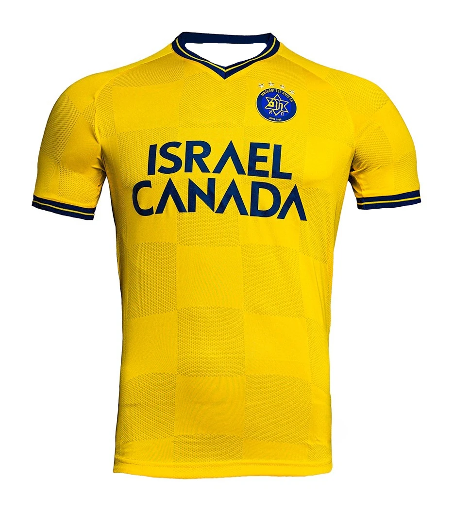 

A Fashionable 3D-printed Men's T-shirt Can Be Fully Trusted By Our Technology in The Israeli Super League Hat-trick