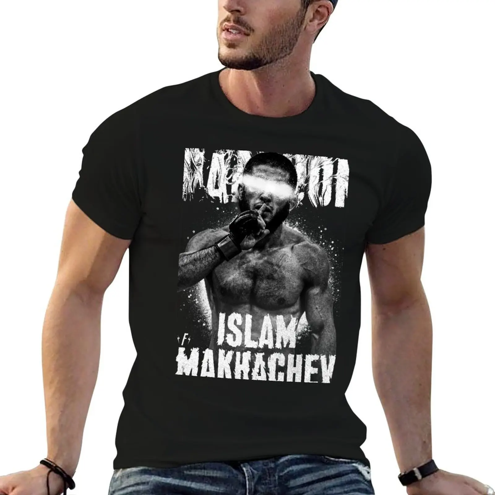 

T-Shirt Islam t essential shirt t man shirt Makhachev cotton