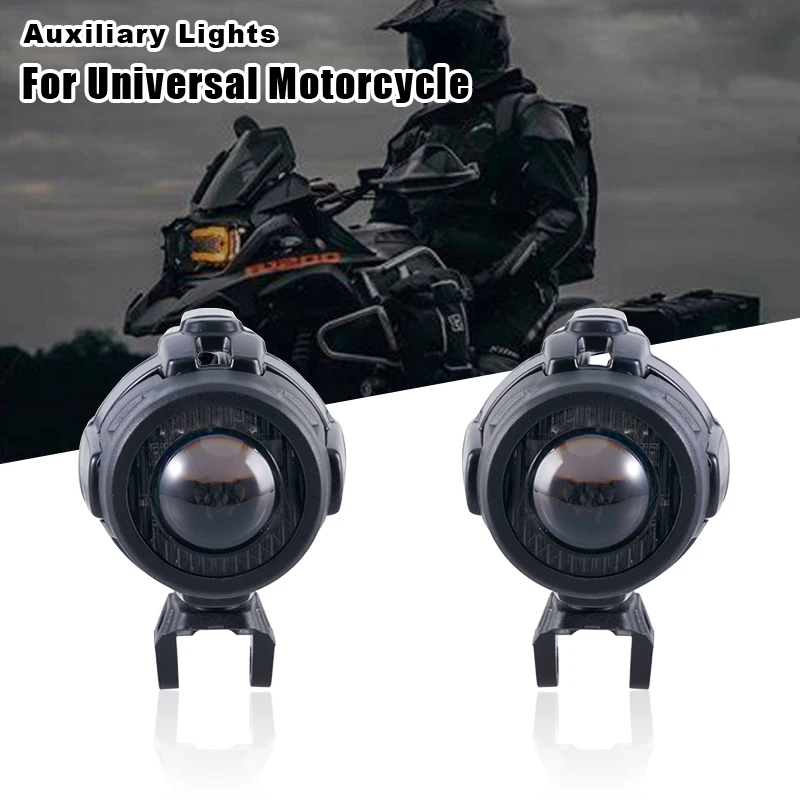 

2019 spot beam LED Auxiliary Fog Light for Universal Motorcycle Driving Lamp 60W For BMW R1200GS/ADV/F800GS/F700GS/F650