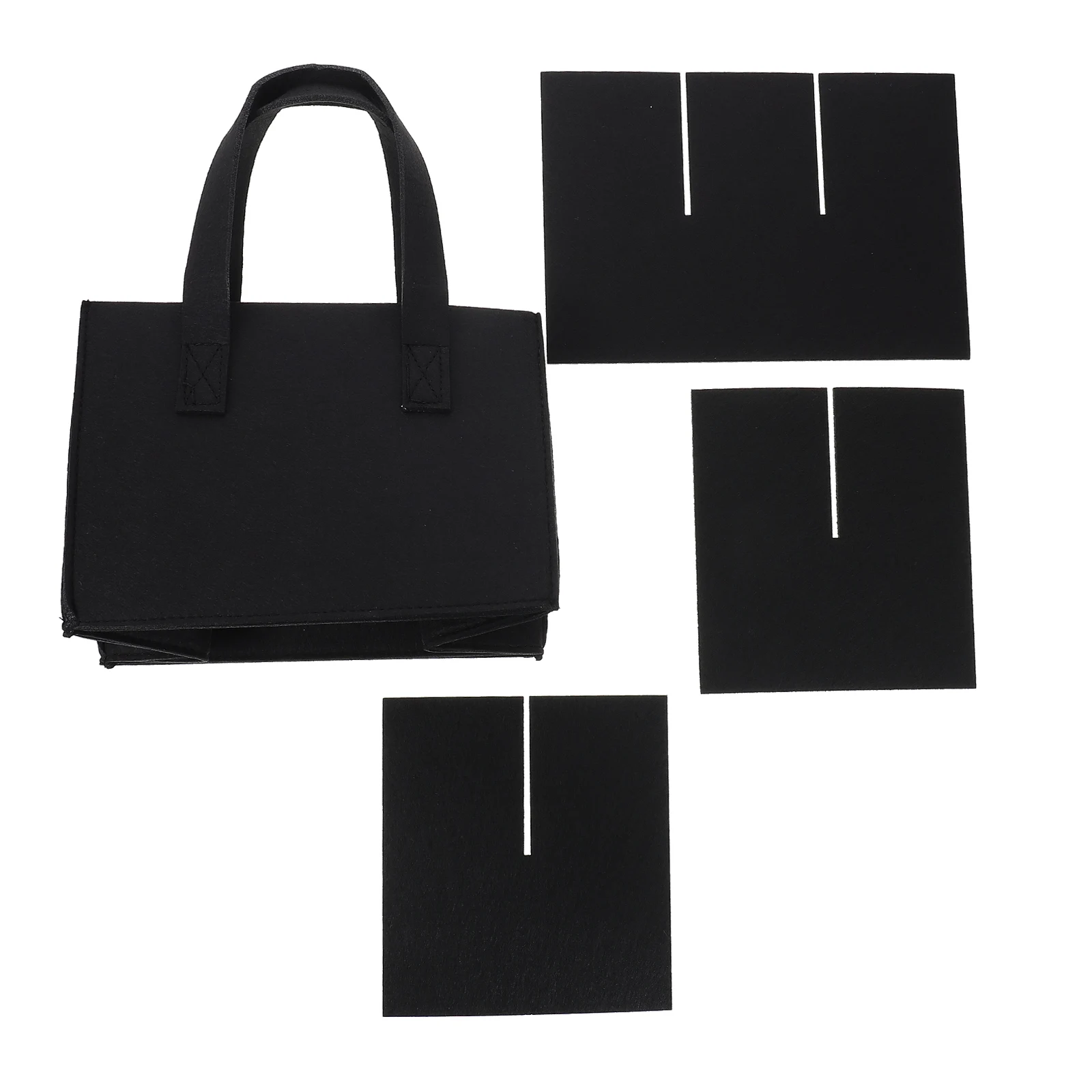 

6 Bottles Bag Felt Portable ganizer Tote Container Holder Storage Travel Red Bottle Carrying