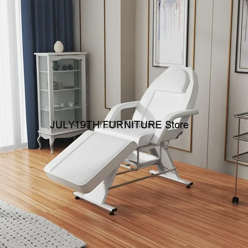 Multifunction Massage Table Lounge Pedicure Spa Comfort Foldable Bed Headboards Camastro Plegable Salon Furniture MQ50MB