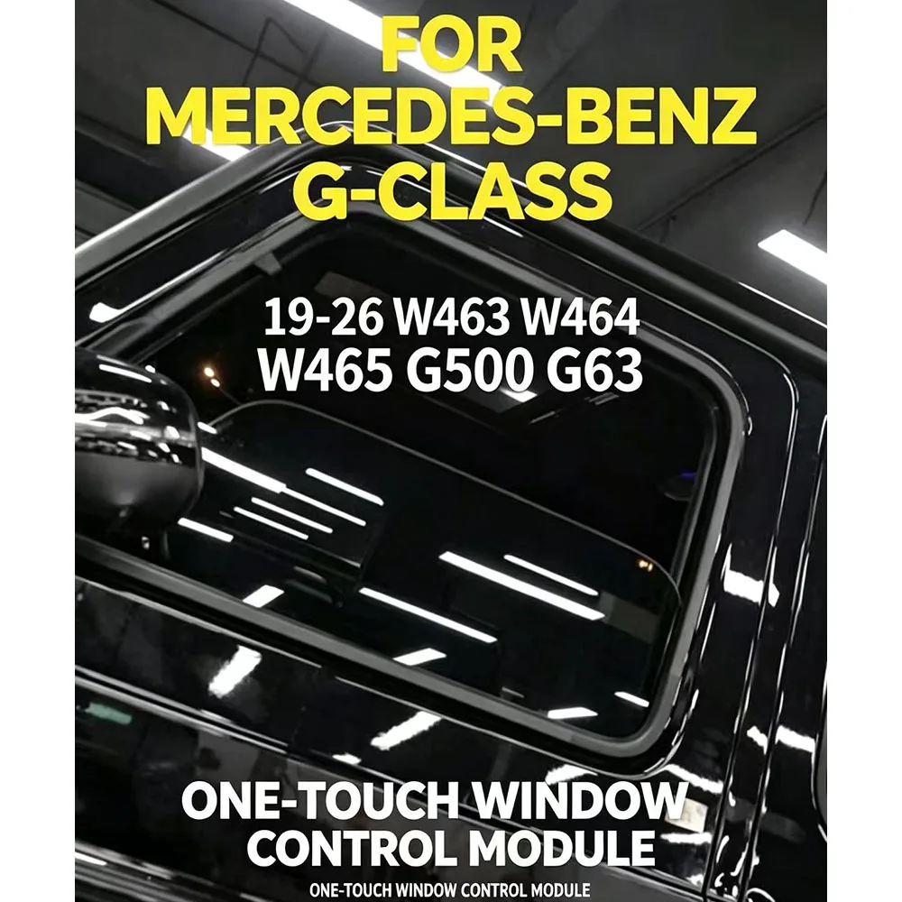 One-touch window control module for 2019-2026 Mercedes G-Class G350 G500 G63
