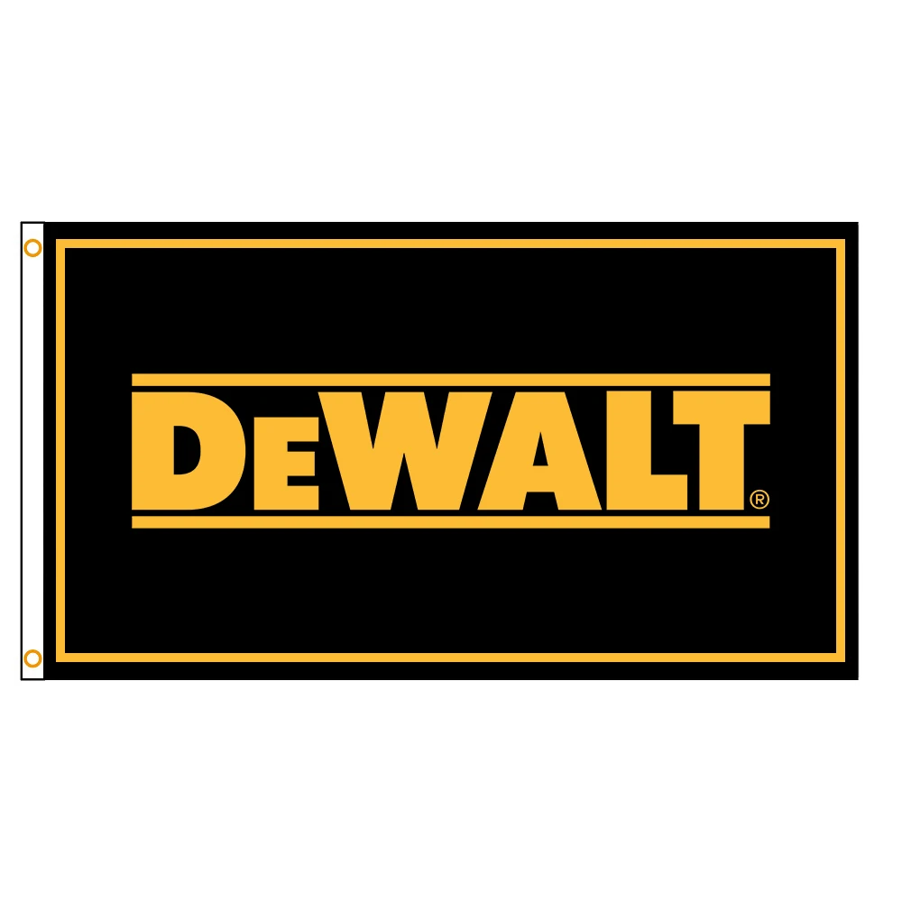 3x5 Ft Dewalt Flag Guaranteed Tough Polyester Banner for Decor