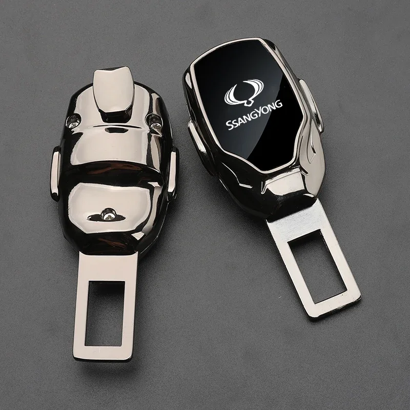 Car Safety Belt Buckle Extension Clip Safety Belt Buckle Thick Socket For Ssangyong Korando 2021 Rexton Kyron Musso Actyon Rodiu