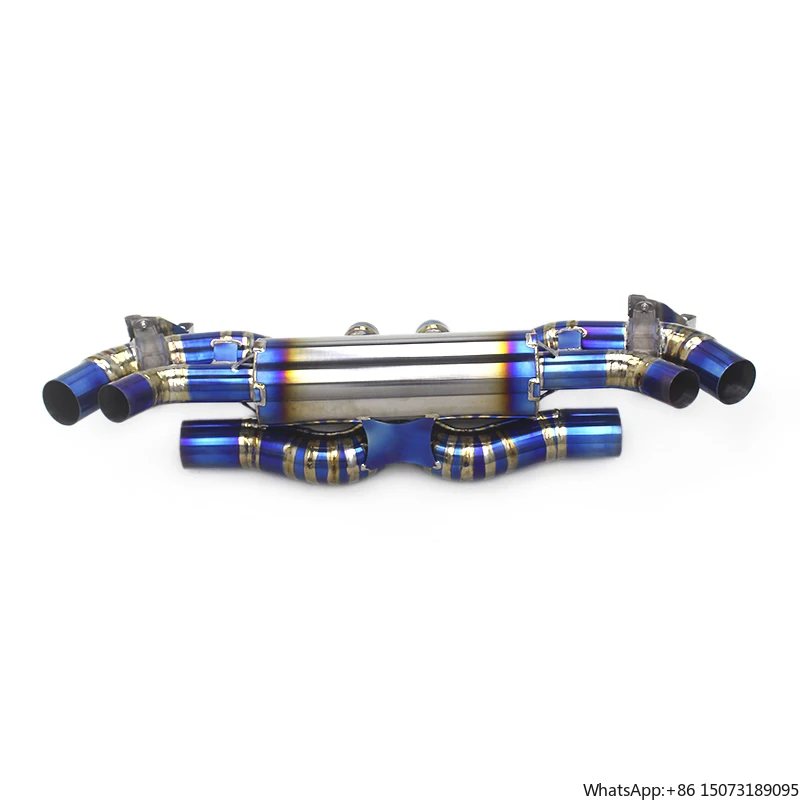 

OBM Catback Exhaust Pipes for 911 992 3.0T 2019-2024 Racing Titanium Escape Exhaust Pipe Muffler System
