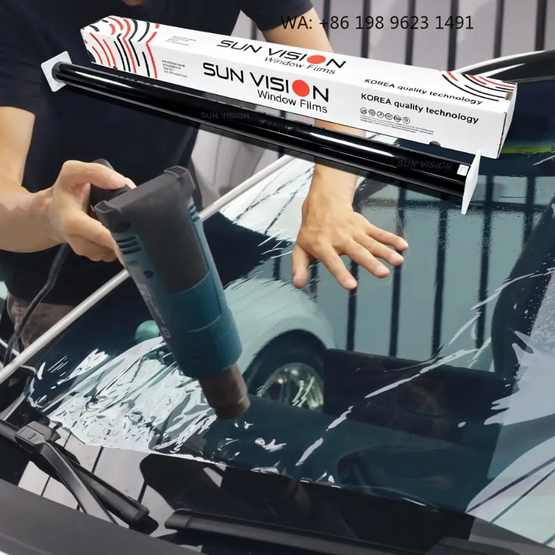 Professional Car Window Tint Film High Heat Rejection Anti UV HD Clarity Privacy Wholesale izable Label