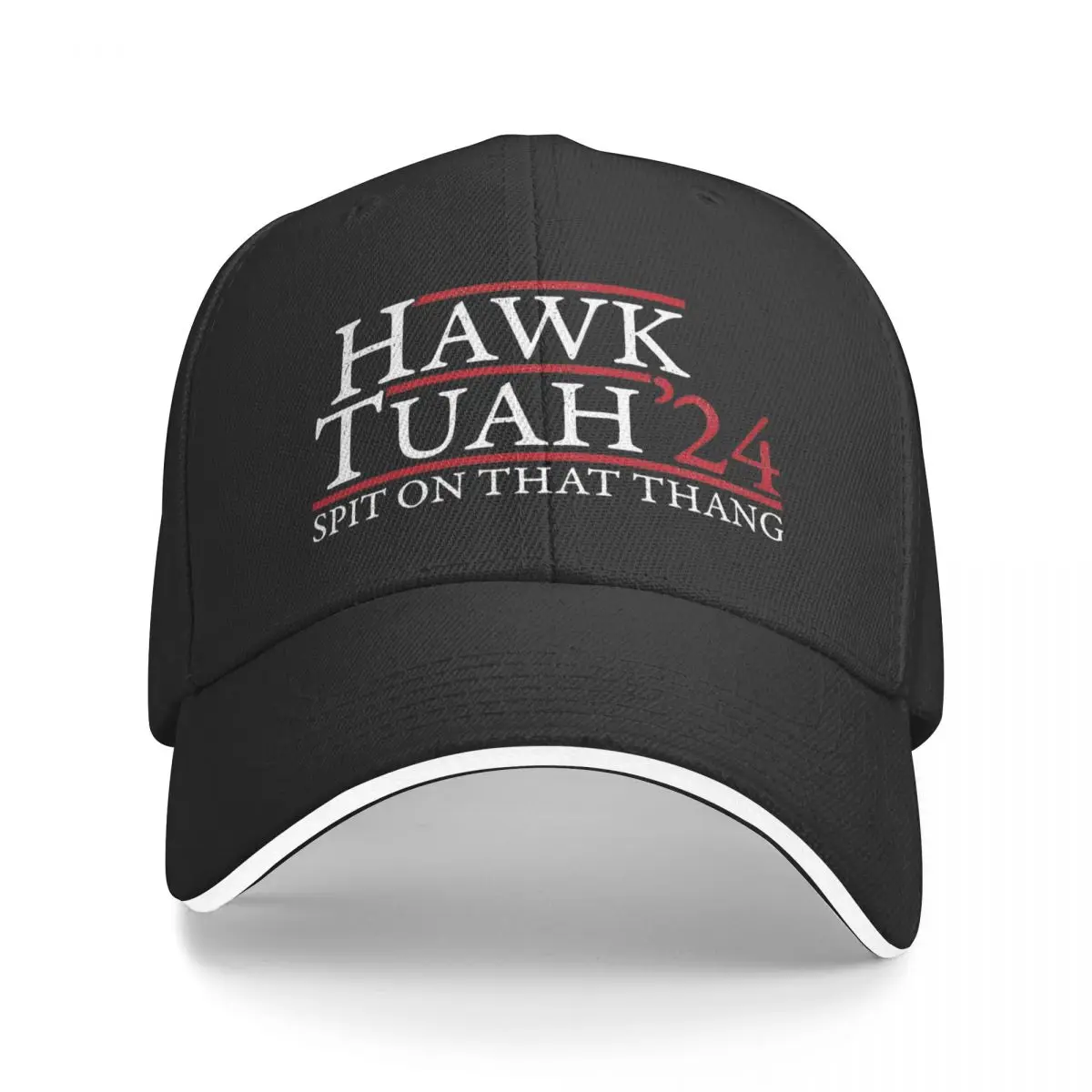 Hawk Tuah Spit On That Thang Meme Baseball Cap Hip Hop Sandwich Hat Unisex Adjustable Hats Cap Workouts