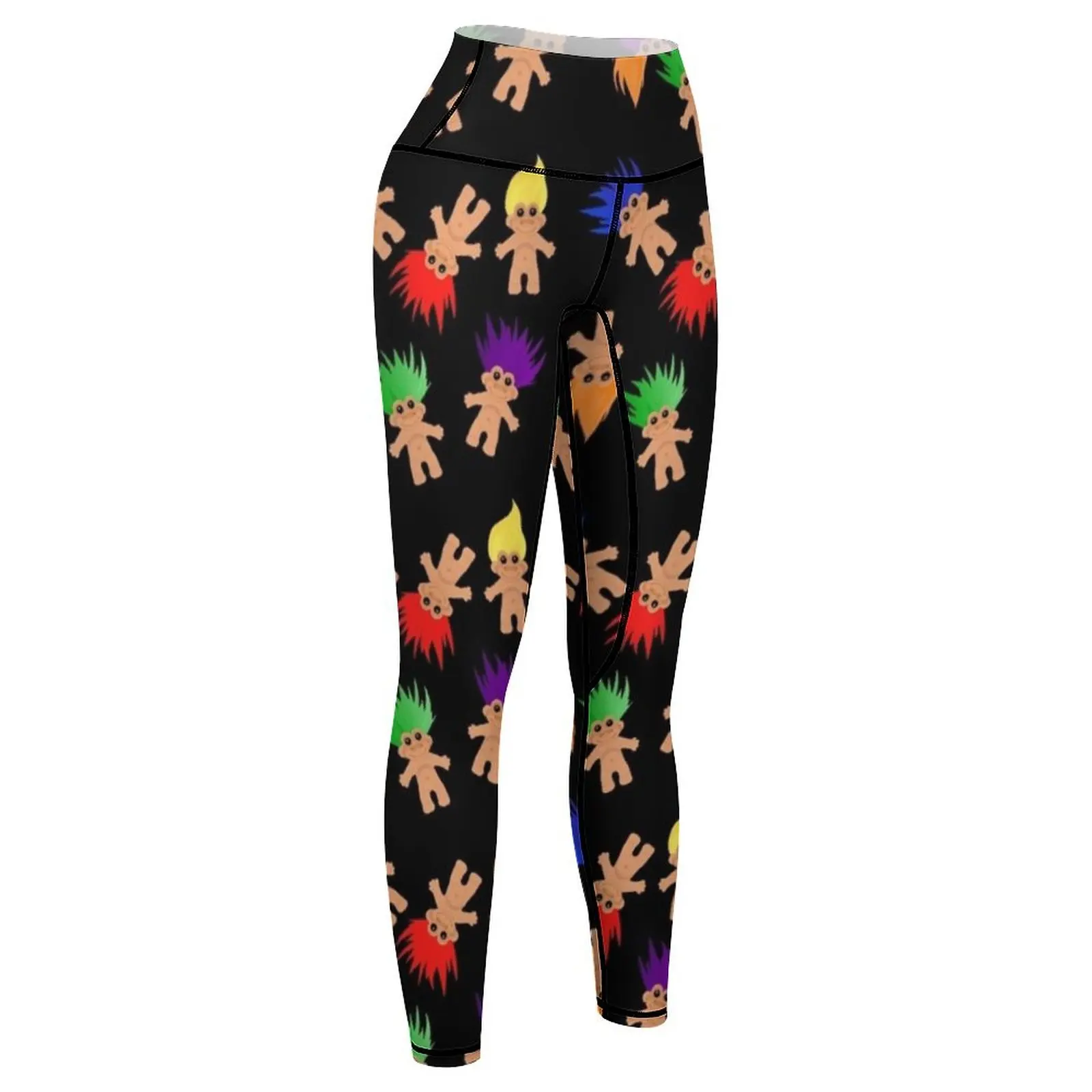 Troll Dolls Pattern Leggings Fitness clothing active wear Women sportwear Womens Leggings