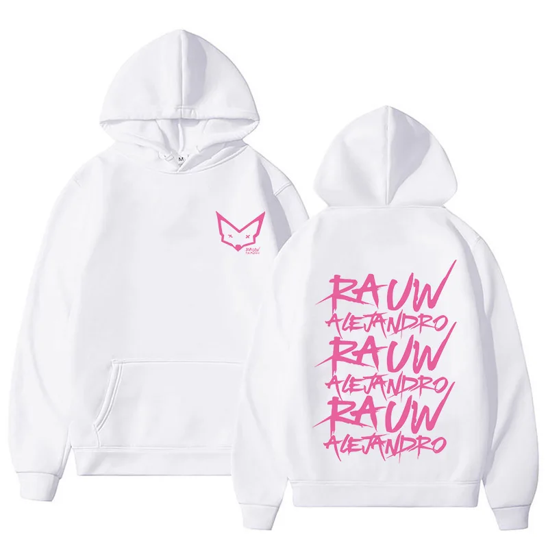 Rauw Alejandro Saturno Hoodies Men/Women Hooded Sweatshirts Casual Long Sleeve Harajuku Graphic Pullovers with Hooded Male Tops