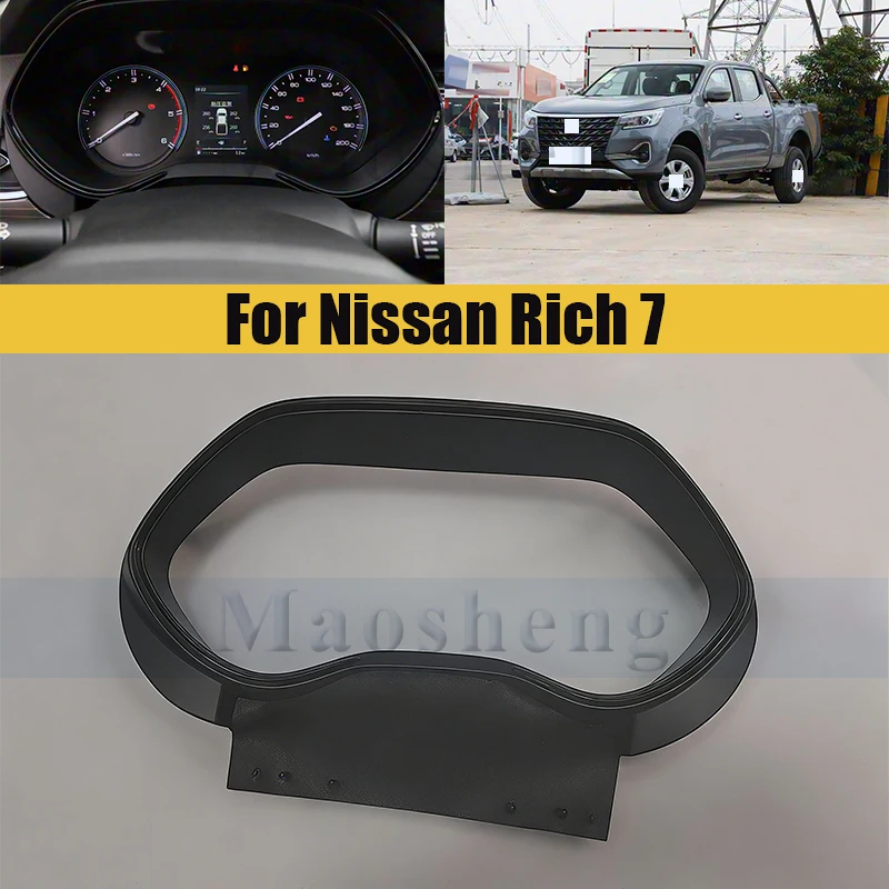 

Dash Panel Trim For Nissan Rich 7 Console Bezel Adapter Plate Air Conditioning Outlet Panel Cover