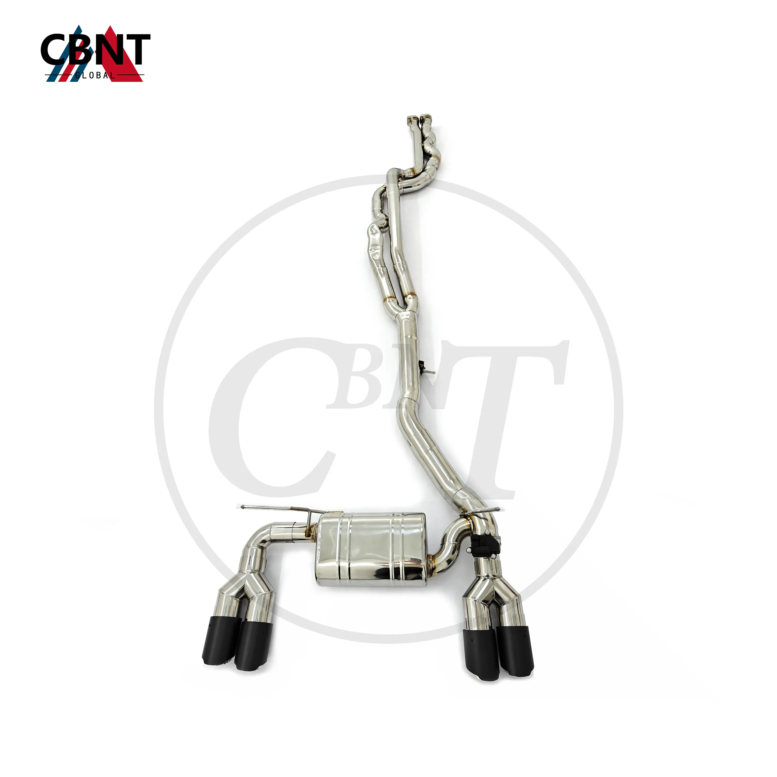 

CBNT for BMW M2 Competition F87 M2c S55 3.0T Valvetronic Catback Muffler High Quality 304 Stainless Steel Valved Exhaust-pipe