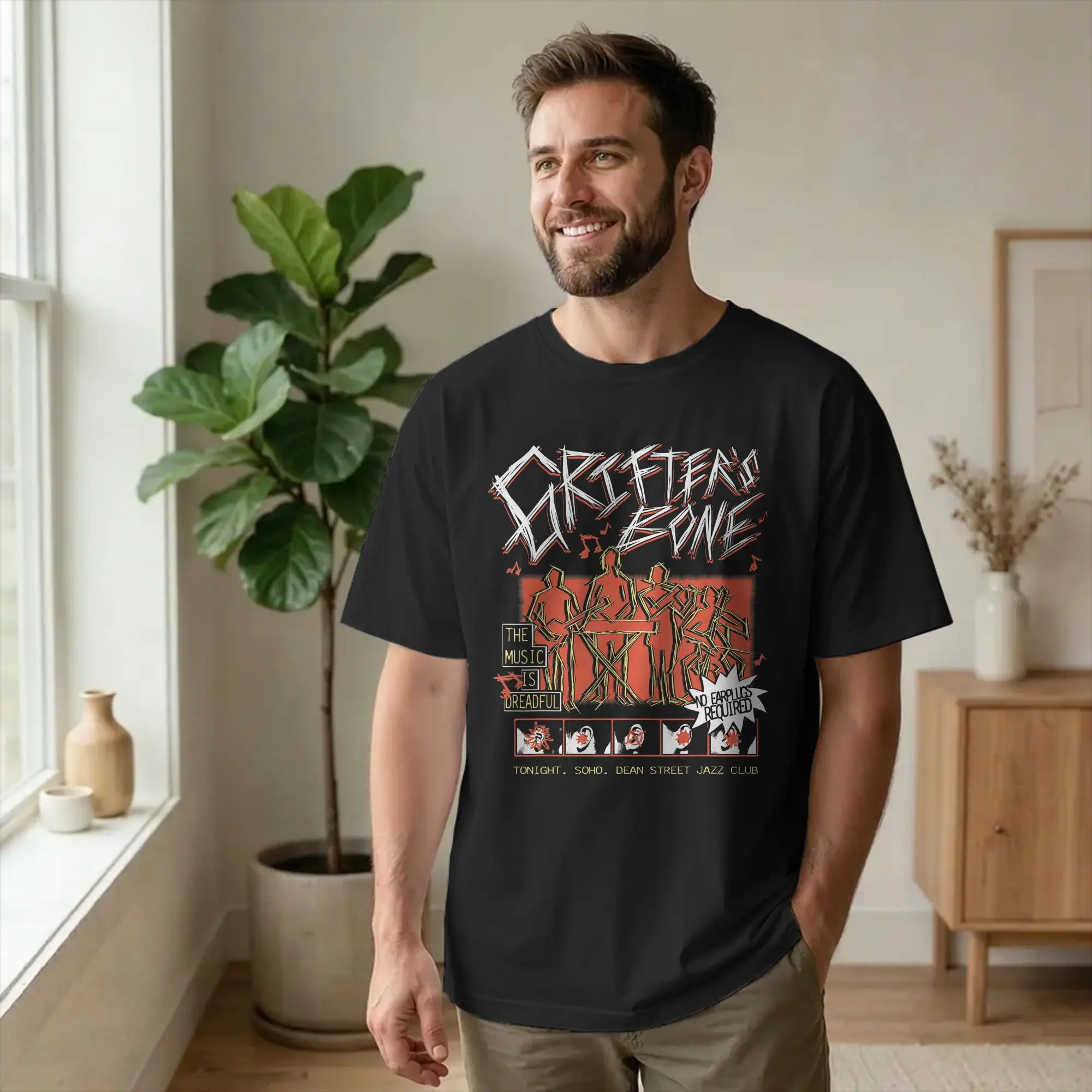 Casual Magnus TMA Grifter's Bone Archives T-Shirts Men Crewneck Cotton T Shirts Horror Podcast Short Sleeve Tee Shirt Clothing