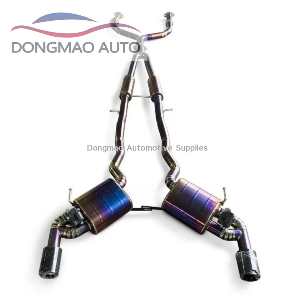 For Infiniti Q50 2.0T 2014-2022 Titanium Alloy Performance Valve Electronic Muffler Exhaust Device Controller Catch Back