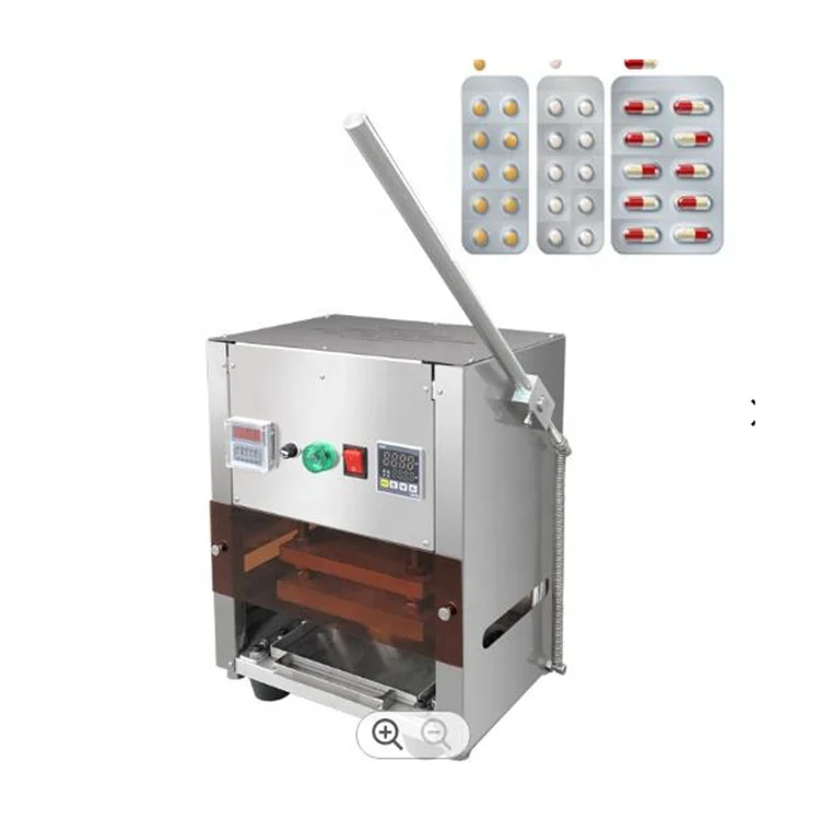 Good price manual aluminum plastic blister packaging machine