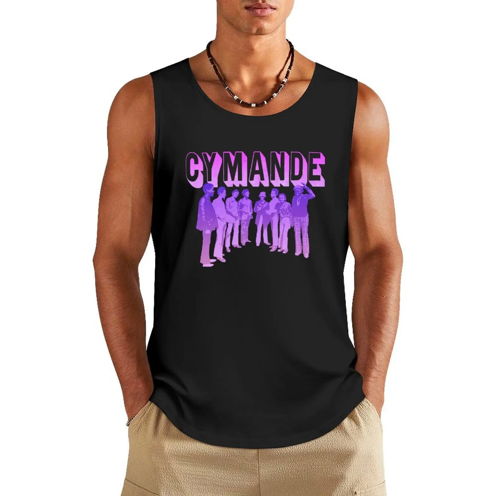 

Cymande British Funk Stars Tank Top vests for men best selling products men gym