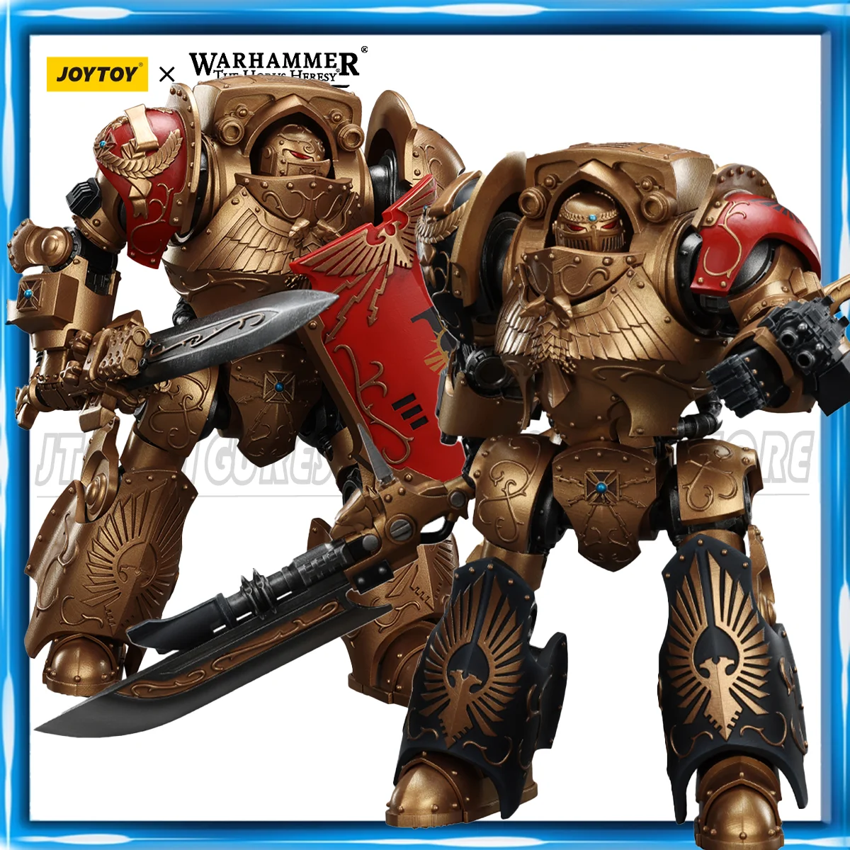 

[IN STOCK] JOYTOY Warhammer 30K 1/18 Action Figures Legio Custodes Contemptor Dreadnought Anime Collection Model Toys