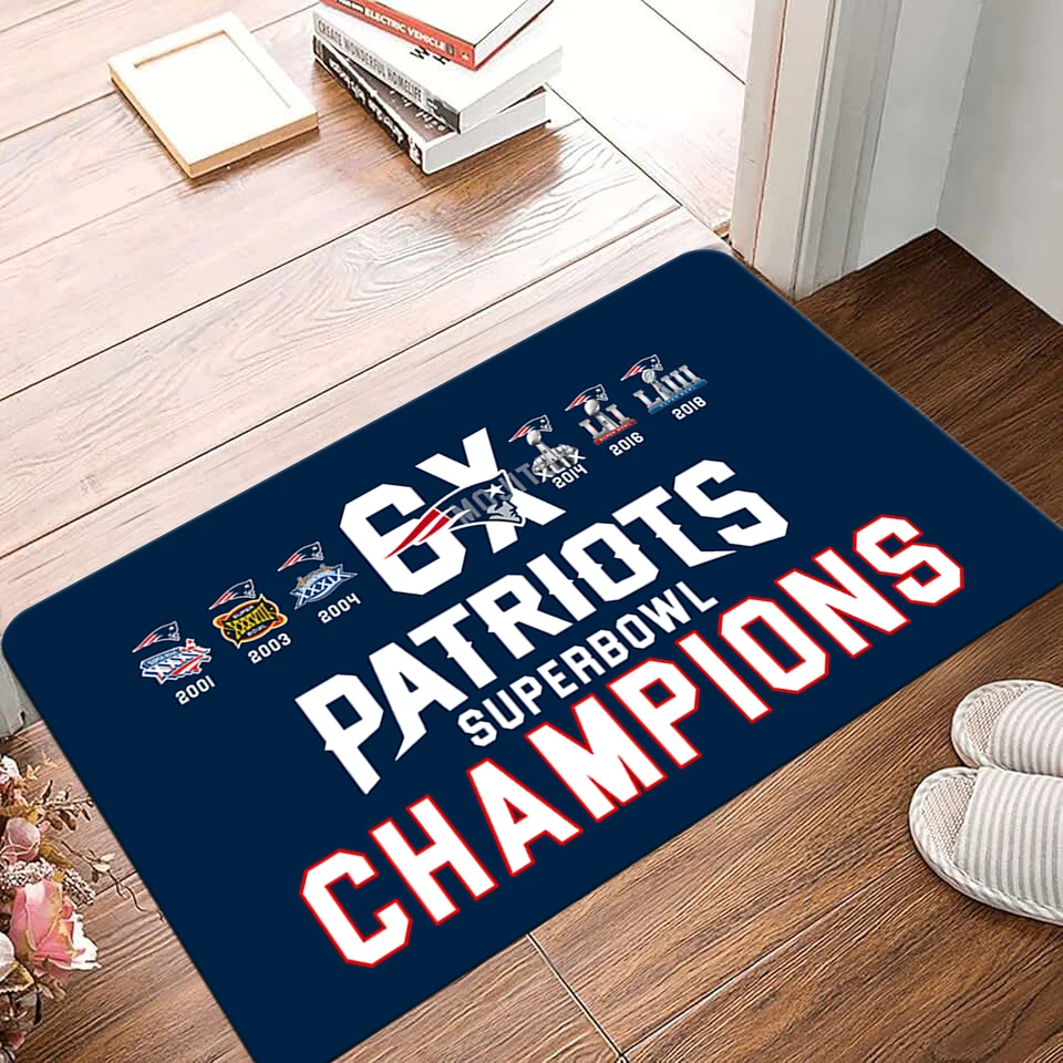 New England P-Patriots Room Carpet, Very Suitable For Bedrooms, Sofas, Doormats, Decorative Rugs, Non-Slip Floor Mats