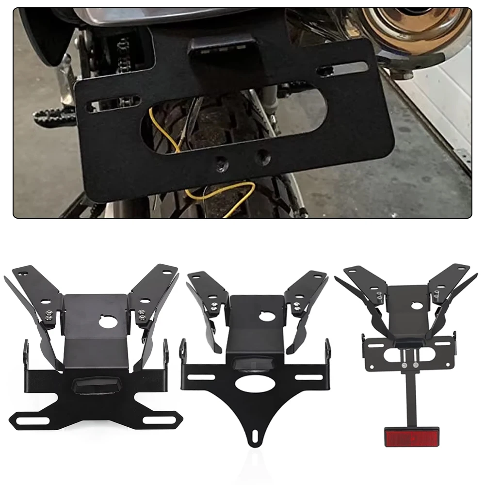 

For HONDA X-ADV XADV 750 XADV750 2021 2022 2023 2024 Motorcycle License Number Plate Bracket Lamp Holder Fender Eliminator Kits