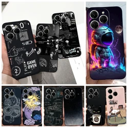For Tecno Spark 20 Pro Etui Case Cool Style Cartoon Child's Fashion Bumper Shell For Spark20 20Pro Soft TPU Matte Silicone Cover