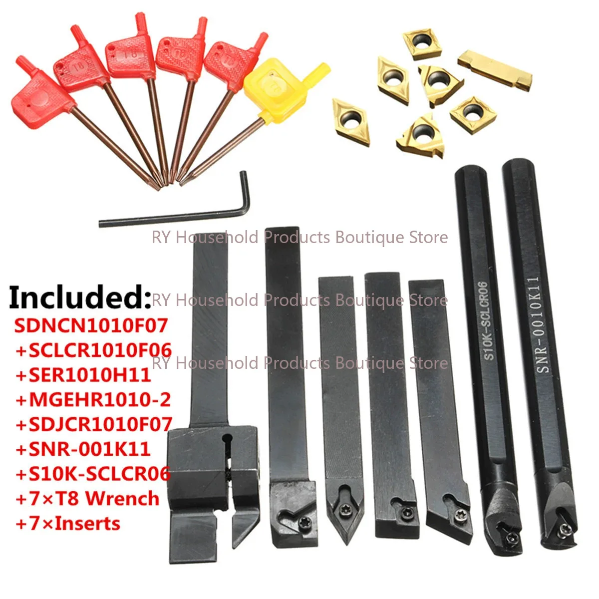 7-jeux-de-tiges-de-commande-numerique-a-poignee-de-10-mm-avec-lames-dorees-correspondantes