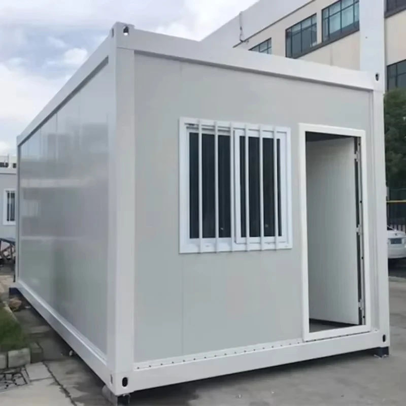 Casa contenedor prefabricada móvil de alta calidad de 20 pies hecha en China para talleres, almacenes, oficinas y aparatos agrícolas