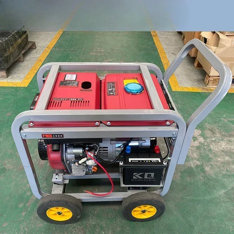 ポータブル単相および三相発電機,低燃料消費,3kw,5 kw6 kw7 kw8 kw, 220v,380v