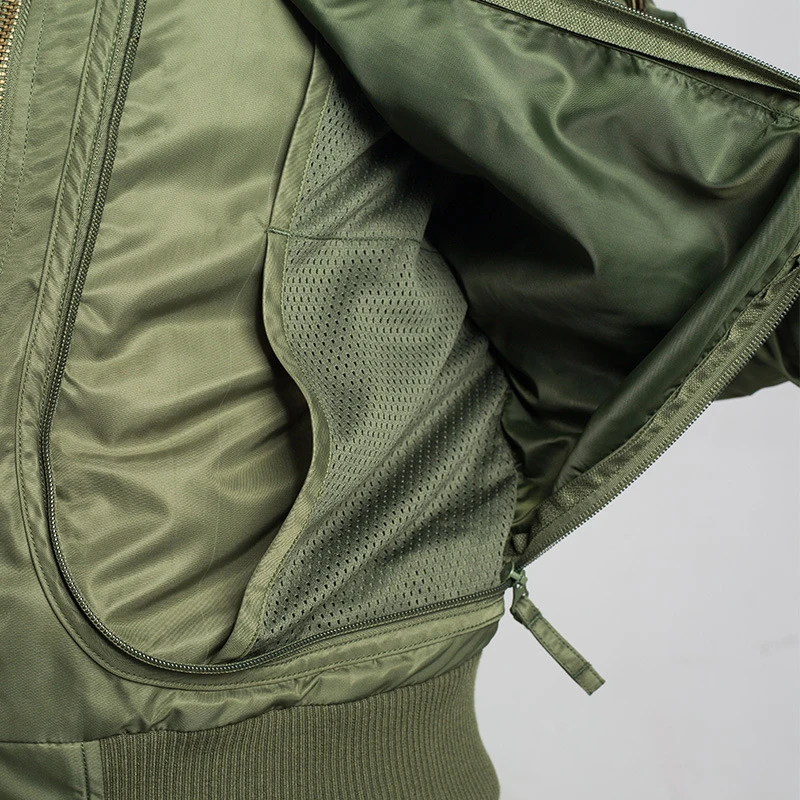 Bomber MA1: Chaqueta piloto militar hombre táctica - imagen 5