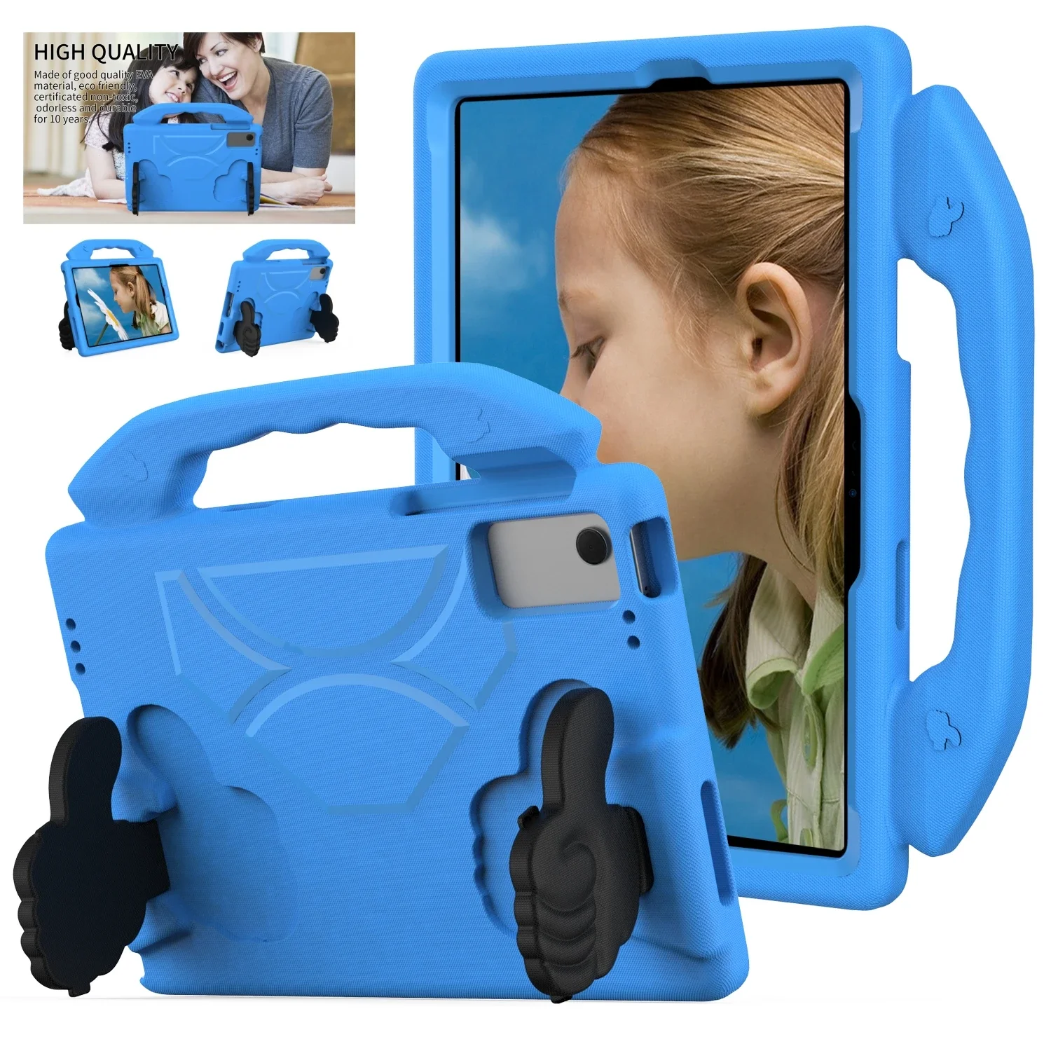 Kids EVA Handle Case For Lenovo Tab M11 TB-330FU 331FC M10 3rd Gen TB328FU TB328XU Plus Gen 3 TB125FU M9 TB-310FU M10 HD Cover