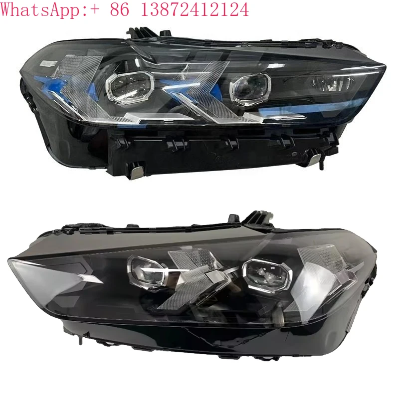 

Suitable for BMW X5 G05 X6 G06 Laser Headlight 19-24 G05 New High-end Blue Bottom LED Laser Car Headlight Plug and Play