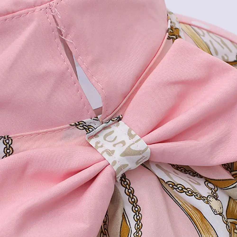 قبعة تفعل الزراعة العمل في الهواء الطلق المشي لمسافات طويلة قبعات الصيد النساء قبعة الشمس الصيف الأشعة فوق البنفسجية حماية زهرة طباعة دلو قبعة مع رفرف الرقبة #3