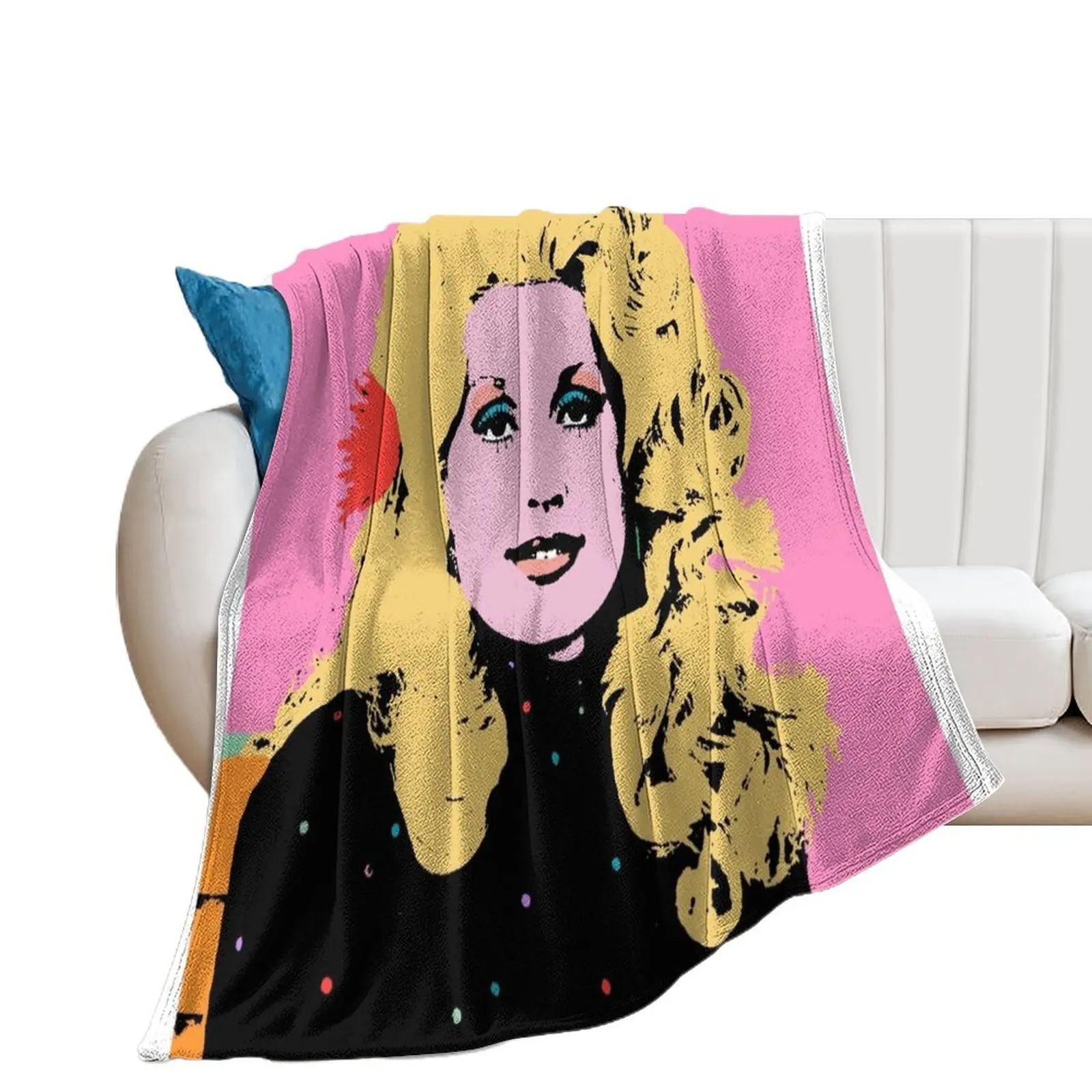 

Dolly Throw Blanket halloween For Sofa Thin Thermal Blankets