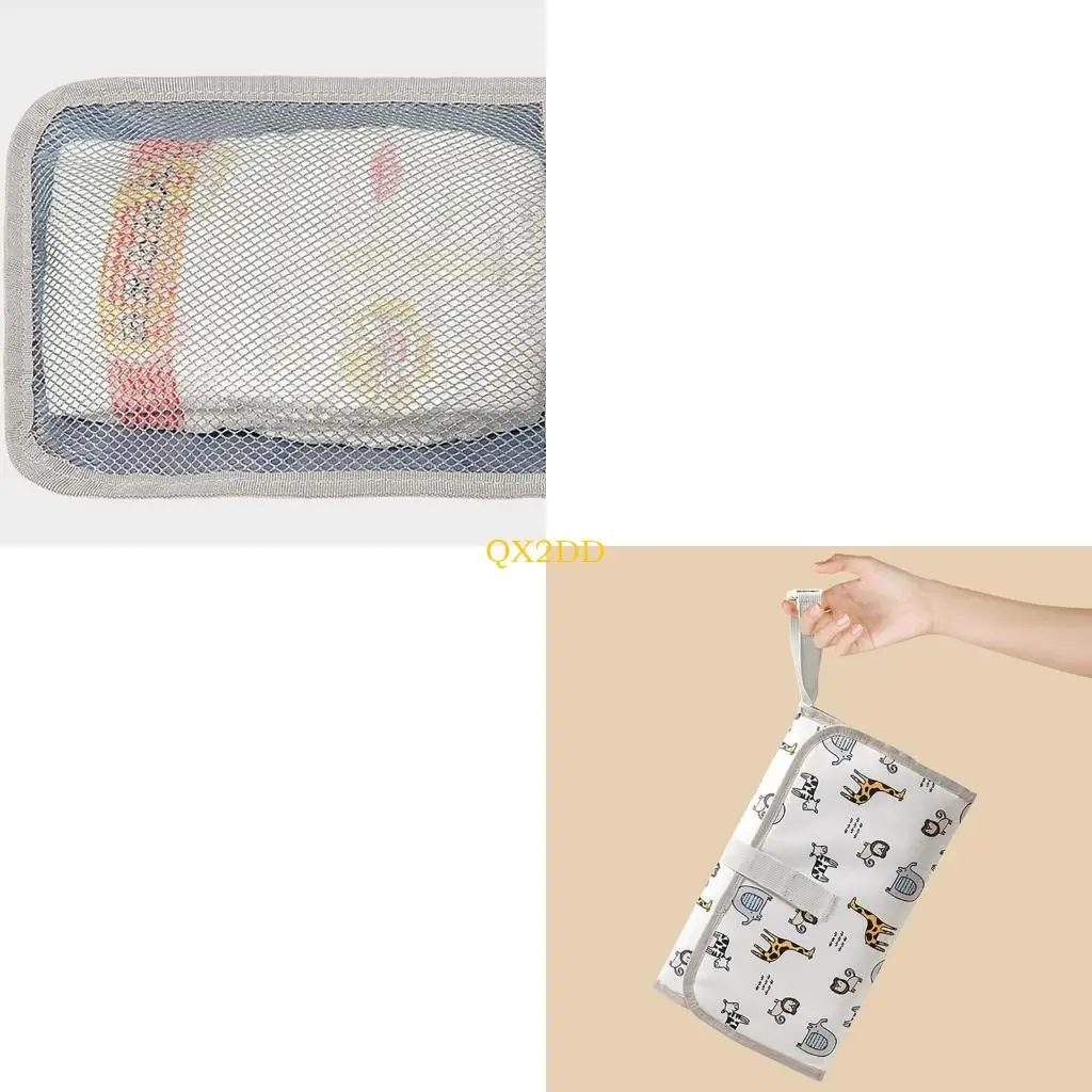 

QX2D Комфортный и портативный младший коврик для мочи ребенок смену коврик легко носить с мамой сумка